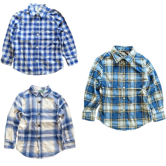 Boys XS Button-Down Shirt Bundle - Picture 1 of 7
